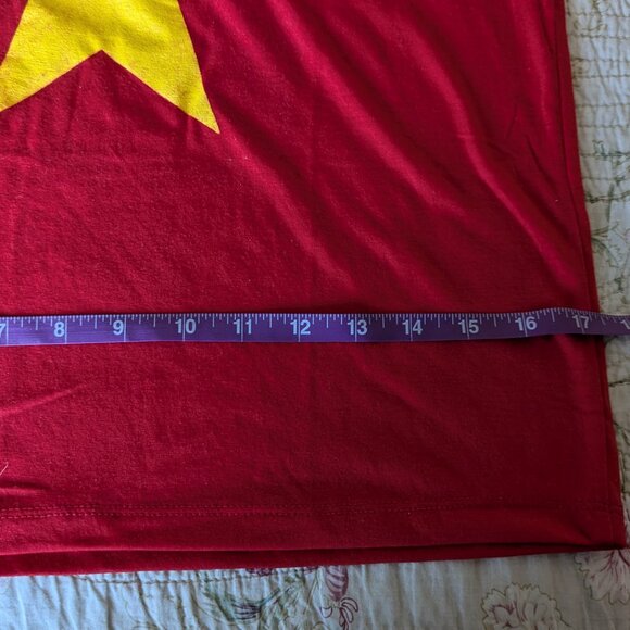 Vietnam National Flag Socialist Revolution T Shirt  Youth S12 Woman XS - Picture 2 of 5